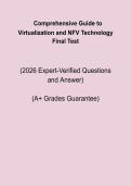 Comprehensive Guide to Virtualization and NFV Technologies &ndash; Study Guide PDF