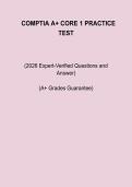 CompTIA A&plus; Core 1 Practice Test &ndash; Questions&comma; Answers and Study Guide PDF