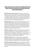 MARYLAND STATE INSPECTION COMPREHENSIVE STUDY GUIDE 2026 FULL QUESTIONS AND SOLUTIONS GRADED A&plus;