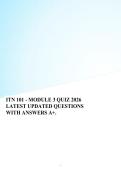 ITN 101- MODULE3QUIZ2026 LATESTUPDATEDQUESTIONS WITHANSWERSA&plus;&period;