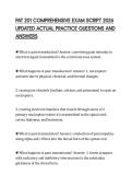 PAT 201 COMPREHENSIVE EXAM SCRIPT 2026 UPDATED ACTUAL PRACTICE QUESTIONS AND ANSWERS