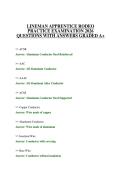 LINEMAN APPRENTICE RODEO CERTIFICATION SCRIPT 2026 QUESTIONS WITH SOLUTIONS GRADED A&plus;