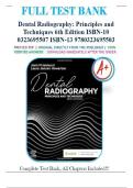 Test Bank for Dental Radiography Principles and Techniques&comma; 6th Edition&comma; by Joen Iannucci&comma; Laura Howerton&comma; 9780323695503&comma; All Chapters 1-35&comma; UPDATED 2026