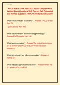 FCCN level 1 Exam 2026&sol;2027 Actual Complete Real  Verified Exam Questions With Correct Well Elaborated  and Verified Questions &vert;100&percnt; Verified&vert;&vert;Newest Exam&excl;&excl;&excl;