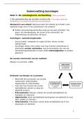 Bundel&colon; Economie&comma; Sociaal Recht 1&comma; Introductie in HRM&comma; sociologie &lpar;Examens 1e jaar HRM periode 2&rpar;