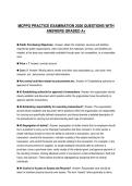 MCPPO ACTUAL EXAM PAPER 2026 QUESTIONS WITH ANSWERS GRADED A&plus;