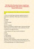 NM MS-12 Fire Protection Systems Exam 2026&colon; 300 Questions with Answers & Rationales