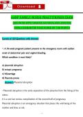 AANP Family Nurse Practitioner Exam Study Guide 2026&sol;2027 &ndash; Verified Questions with Rationalized Answers