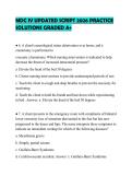MDC 3 FINAL REVIEW SCRIPT 2026 TESTED QUESTIONS CORRECT RESPONSES