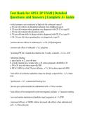 Test Bank for APEA 3P EXAM &vert; Detailed Questions and Answers &vert; Complete A&plus; Guide