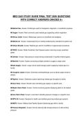 MED GAS STUDY GUIDE COMPREHENSIVE STUDY GUIDE 2026 FULL QUESTIONS AND SOLUTIONS GRADED A&plus;