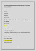 CCI RCS EXAM 2026 COMPREHENSIVE TEST 200 QUESTIONS WITH VERIFIED DETAILED