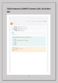 TAX3701 Assignment 1 &lpar;COMPLETE &rpar; Semester 1 2026 - DUE 26 March 2026 