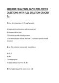 RCIS CCI EXAM FINAL PAPER 2026 TESTED QUESTIONS WITH FULL SOLUTION GRADED A&plus;