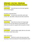 Millwright - 2nd Year - Metallurgy Exam with Verified Detailed Answers&period;docx