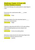 Metallurgy Chapter 10 Exam with Verified Detailed Answers&period;docx