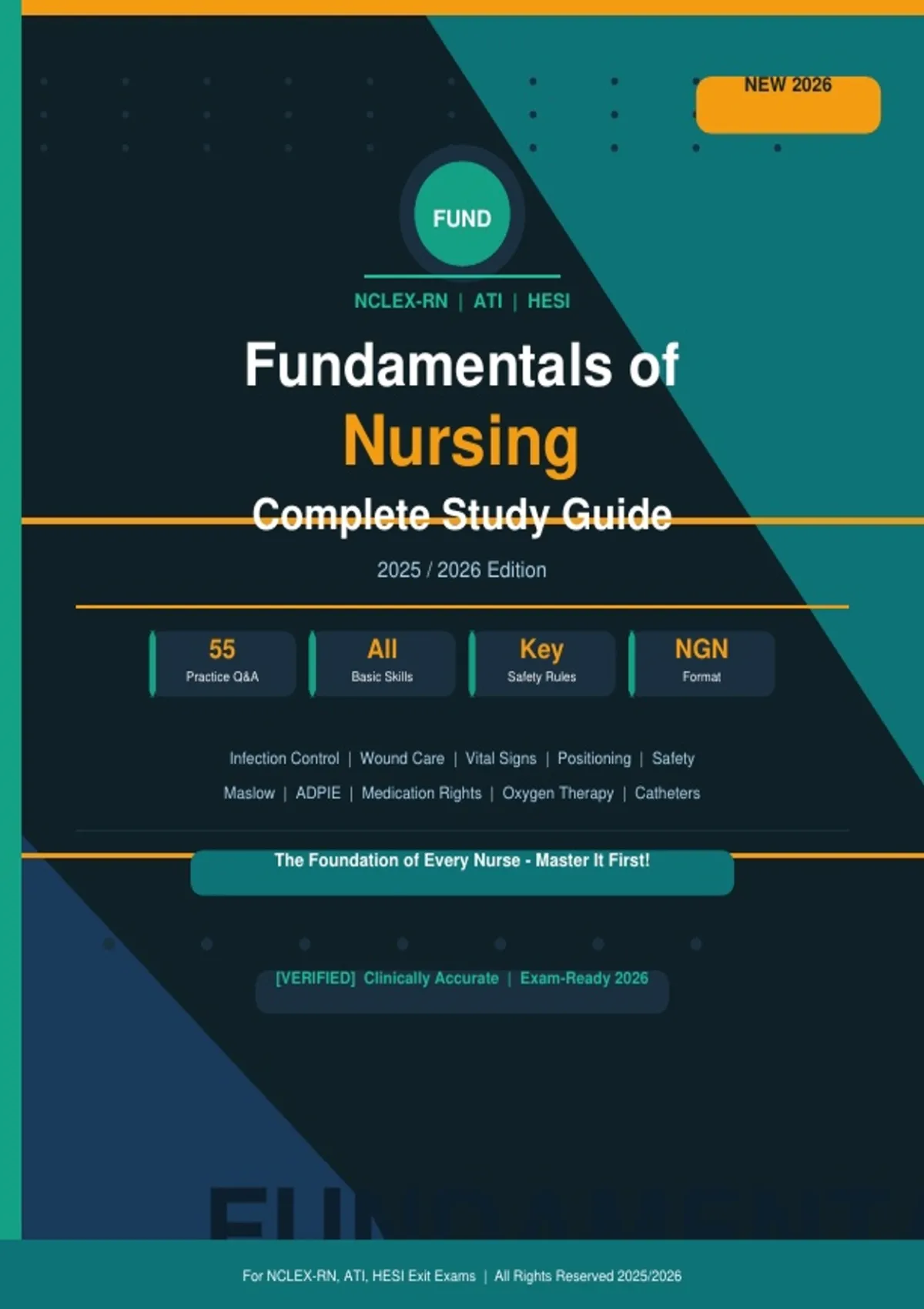 Rn Study Guide NCLEX-RN Fundamentals of Nursing Complete Study Guide 2026 - 55 ...
