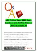 A4M 2026 Exam &lpar;300&plus; Questions&rpar; &ndash; A4M001 Endocrinology&comma; Cardiology & Neurology Q&A &ndash; American Academy of Anti-Aging Medicine