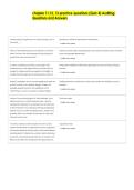 chapter 11&comma;12&comma; 13 practice questions &lpar;Quiz 4&rpar; Auditing
