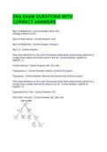 DSA EXAM QUESTIONS WITH CORRECT ANSWERS