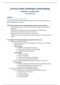 Samenvatting hoorcolleges &plus; artikelen