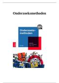 Samenvatting Inleiding Onderzoek&colon; Onderzoeksmethoden &lpar;Jaar 1 AOLB&rpar;