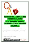 SNSA SonicOS 7 2026 Exam &lpar;100&plus; Questions&rpar; &ndash; SNSA001 VPN&comma; Firewall&comma; SD-WAN&comma; Security & Configuration Q&A &ndash; SonicWall Certification