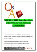 WGU D545 Healthcare Management 2026 150&plus; Exam Questions and Answers Leadership&comma; Policy&comma; Patient Care Western Governors University