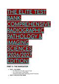 The Elite ARRT 2026&sol;2027 Radiography Test Bank&colon; Comprehensive Radiographic Pathology &lpar;Eisenberg 8th Ed&period;&rpar;