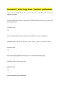 Boatswain's Mate Study Guide Questions and Answers