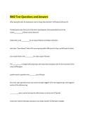 BM2 Test Questions and Answers