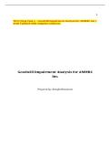 WGU D252 Task 1 and Task 2 Bundle with complete solutions&period;