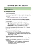 VOLLEDIGE samenvatting voor politicologie &lpar;UGent&rpar; - 16&sol;20 behaald&excl;