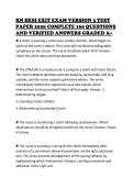 RN HESI EXIT EXAM VERSION 3 TEST PAPER 2026 COMPLETE 160 QUESTIONS AND VERIFIED ANSWERS GRADED A&plus;