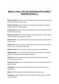 MGMT 311 EXAM 1 UPDATED TEST BANK 2026 FULL SOLUTIONS GRADED A&plus;