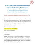 NU 578 Complete Course BUNDLE 2026-2027 &vert; Advanced Pharmacology &vert; University of South Alabama &vert; Units 1-5 &vert; 375 Questions & Expert Rationales &vert; Complete Curriculum Coverage &vert; Pass Guaranteed - A  Graded