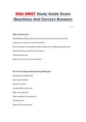 DQA SMQT Study Guide Exam Questions & Answers &ndash; Surveyor Prep Notes