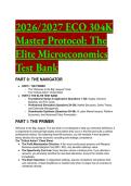 ECO 304K Complete Microeconomics Test Bank 2026&sol;2027 &vert; 88 Exam Scenarios&comma; Cheat Sheet & Mentor Explanations