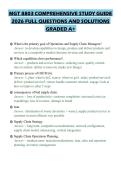 MGT 8803 COMPREHENSIVE STUDY GUIDE 2026 FULL QUESTIONS AND SOLUTIONS GRADED A&plus;