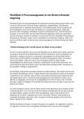 Verdiept Samenvatting hoofdstuk 8 proces management 