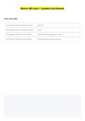 finance 455 exam 1 Questions and Answers