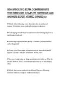 SIDA BADGE SFO EXAM COMPREHENSIVE TEST PAPER 2026 COMPLETE QUESTIONS AND ANSWERS EXPERT VERIFIED GRADED A&plus;