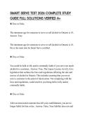 SMART SERVE TEST 2026 COMPLETE STUDY GUIDE FULL SOLUTIONS VERIFIED A&plus;