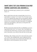 SMART SERVE TEST 2026 PREMIUM EXAM PREP VERIFIED QUESTIONS AND ANSWERS A&plus;