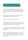 MGMT 339 UPDATED SCRIPT 2026 PRACTICE SOLUTIONS GRADED A&plus;