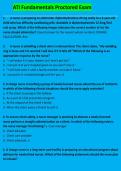 NGN ATI Fundamentals Proctored Exam Retake  2026 2027 All Questions & Answers