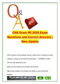 CNA Wisconsin Exam &lpar;CNA101&rpar; &ndash; 200&plus; Questions on Patient Care&comma; Safety & Infection Control with Answers