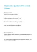 N330 Exam 2 Questions With Correct Answers