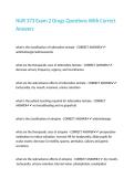 NUR 373 Exam 2 Drugs Questions With Correct Answers&period;