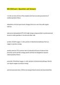KIN 258 Exam 1 Questions and Answers